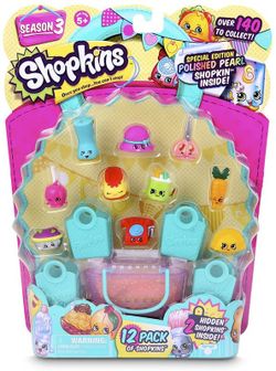 12 assorted shopkins pack
