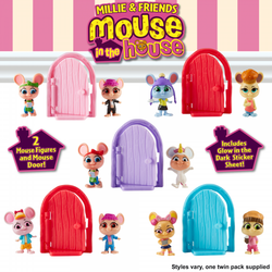*PACK 2 MOUSE IN THE HOUSE