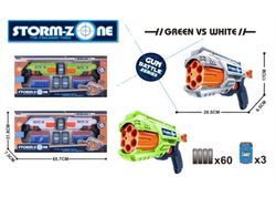 PACK 2 PISTOLAS STORMZONE C/60 DARDOS