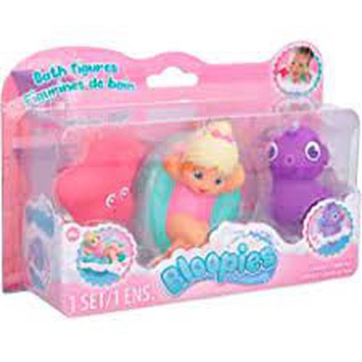 Pack 3 Muñecas Bloopies Figuras Baño