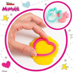 Pack 4 B. Plasticine 110g. Moules Et Outils Minnie