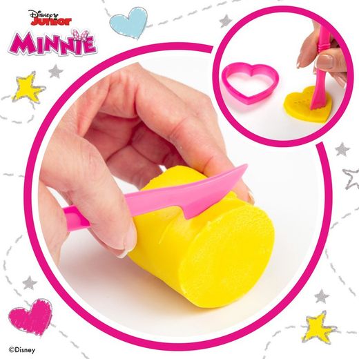 Pack 4 B. Plasticine 110g. Moules Et Outils Minnie