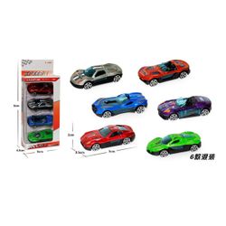 PACK 4 COCHES METAL