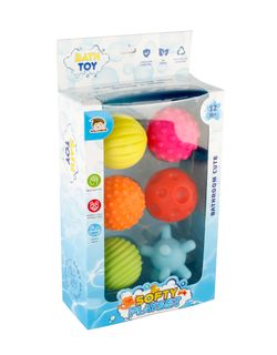 PACK 6 BOLAS SENSORIALES FLUOR