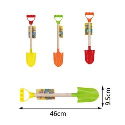 PALA MANGO MADERA 47 CM 4 COLORES