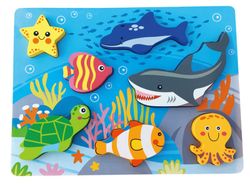 PANEL MADERA 7 ENCAJABLES MARINOS