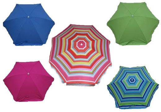 Parasol polyester aluminium 160
