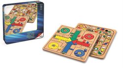 Parchis oca caja metal