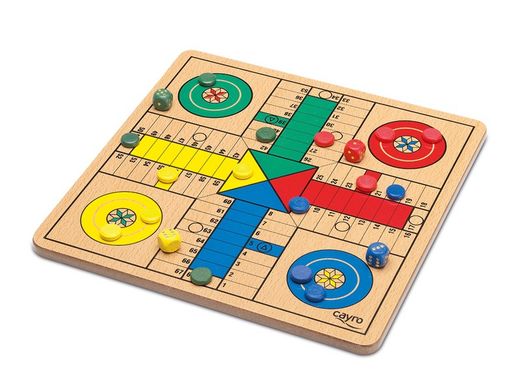 Parchis oca caja metal