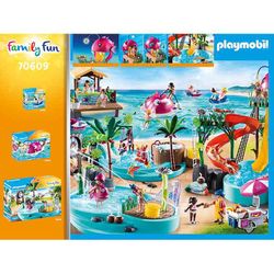 Playmobil Parque Acuático Con Tobogán