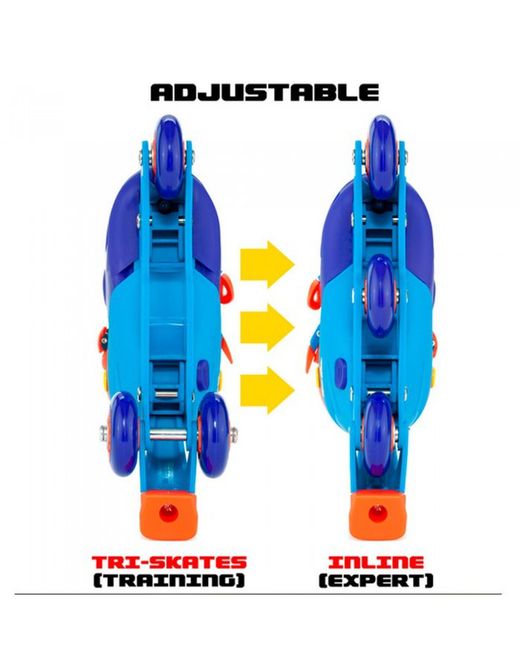 PATIN EN LINEA CONVERTIBLE ROSA