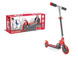 Patinete 2 Ruedas Plegable Rojo