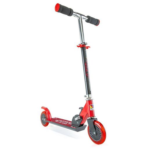 Patinete 2 Ruedas Plegable Rojo