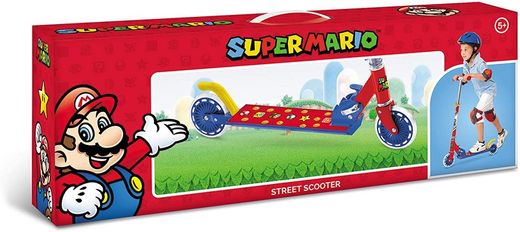 Patinete 2 Ruedas Super Mario