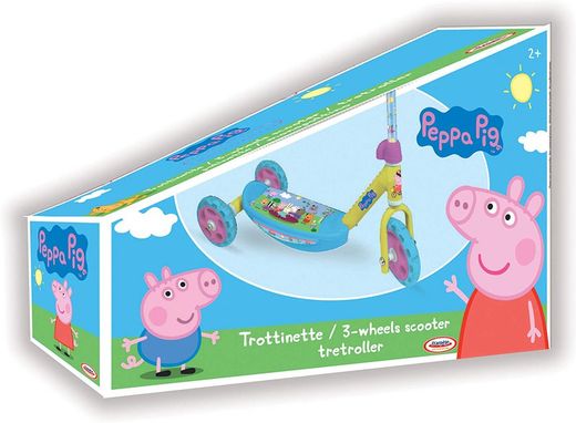 PATINETE 3 RUEDAS PEPPA PIG