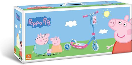Cochon peppa scooter 3 roues