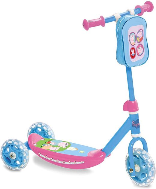 Cochon peppa scooter 3 roues
