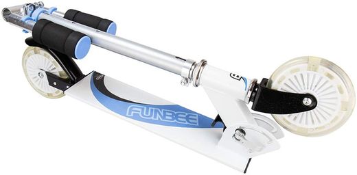 Funbee garçon conduit scooter
