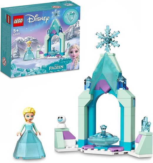 Patio del castillo de elsa disney