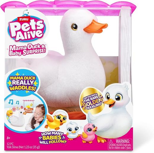 PATO ALIVE MAMA PELUCHE ELECTRONICO