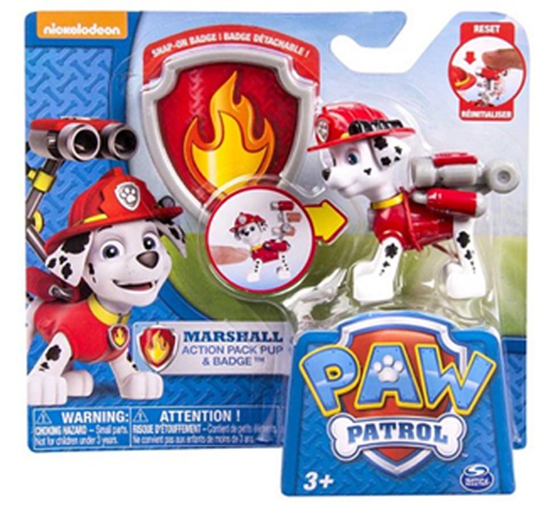 Figura Y Placa Action Pack Paw Patrol — DonDino juguetes