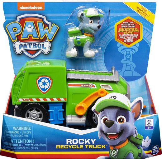 Paw Patrol Camion De Reciclaje Rocky