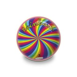 PELOTA PLAST.230 RAINBOW FLUO