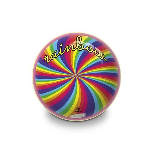 PELOTA PLAST.230 RAINBOW FLUO