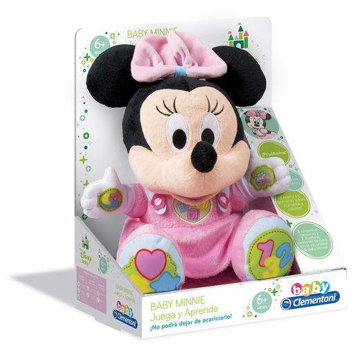 Baby Minnie educatieve knuffel