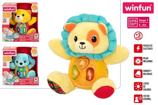 Peluche Luz & Sonido Surtido