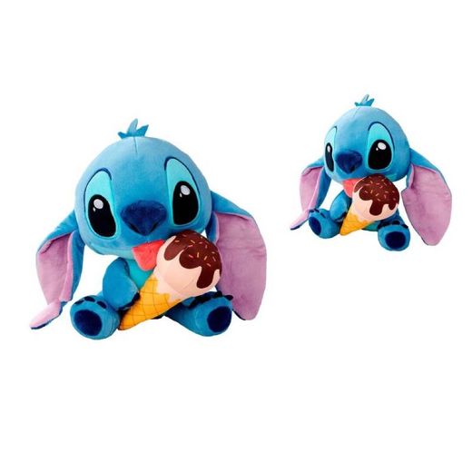 PELUCHE STITCH C/HELADO 25 CM