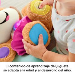 Fisher-Price Ríe y aprende Perrita primeros descubrimientos