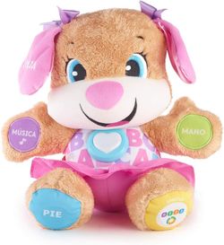 Fisher-Price Ríe y aprende Perrita primeros descubrimientos