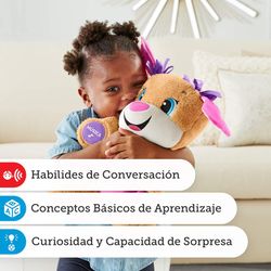 Fisher-Price Ríe y aprende Perrita primeros descubrimientos