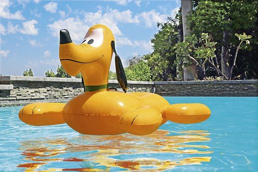 Perro pluto hinchable 117x107