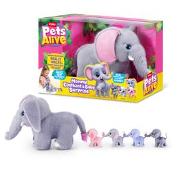 PETS ALIVE- MAMA & BABY SURPRISE ELEFANTE S1