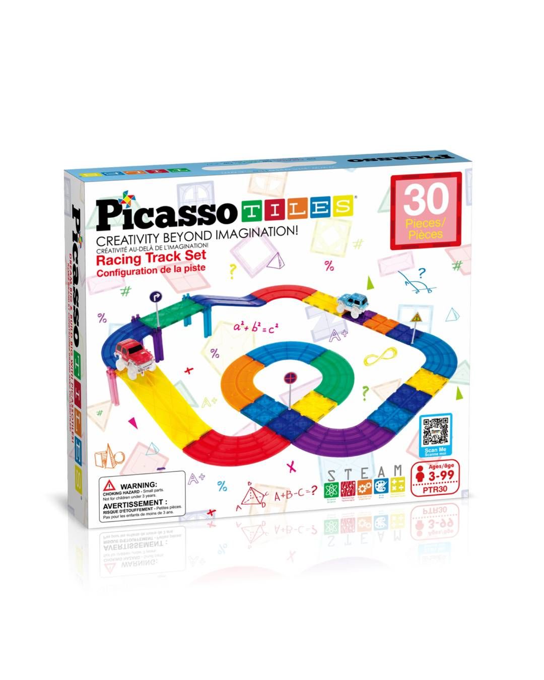 PICASSO TILES PISTA CARRERAS MAGNETICA 30 PZAS