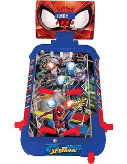 PINBALL ELECTRONICO C/LUCES Y SONIDOS SPIDERMAN