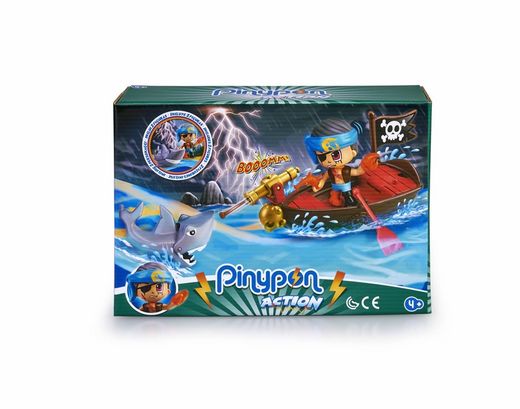 Pinypon Action Bote Pirata