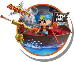 Pinypon Action Bote Pirata