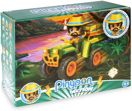 Pinypon Action. Wild. Coche Quad