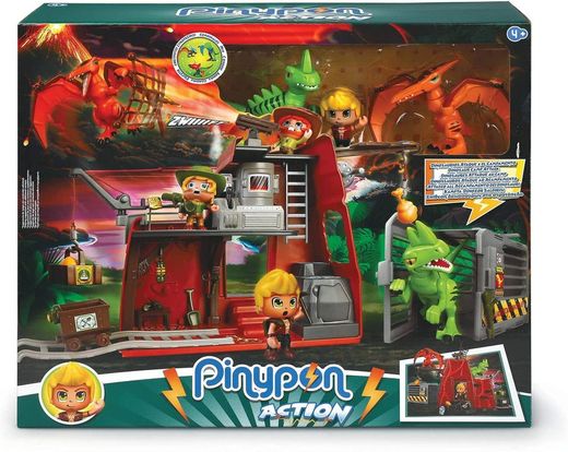 Pinypon Action Wild Dinos Atacan Al Campamento