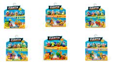 PIRATIX GOLDEN TREASURE - CAPTAIN PACK ASST. 6