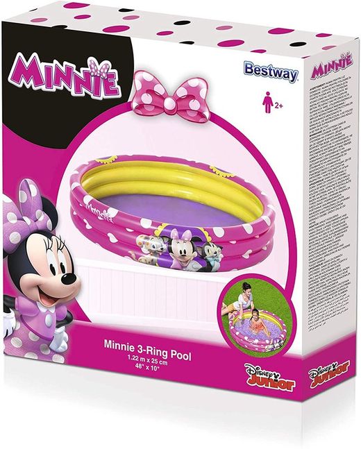 Piscina 3tubos Minnie 122x25 2