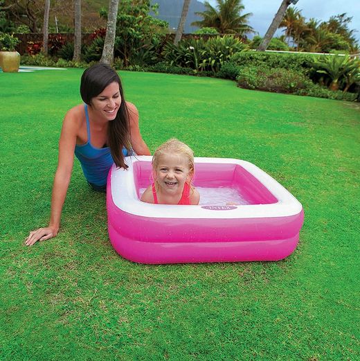 Piscine capitonnée 85x85cm 1 3a