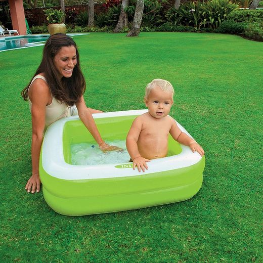 Piscine capitonnée 85x85cm 1 3a