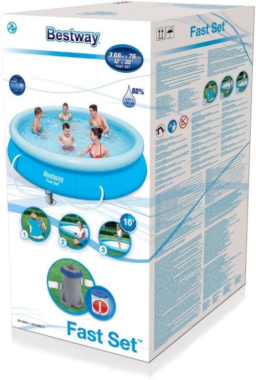 PISCINA FAST SET  366x76 CM.
