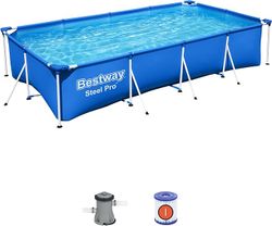PISCINA TUBULAR RECTANGULAR 400x211x81 CM.
