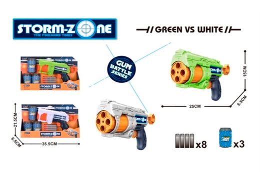 PISTOLA STORMZONE C/3 BOTES