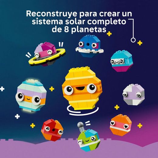 Planetas Espaciales Creativos Lego